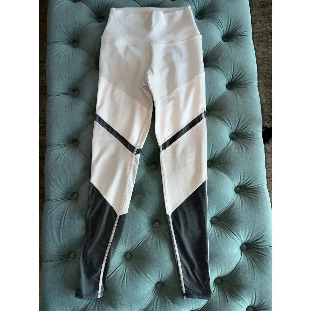 Alo Yoga Sheila Mesh Leggings 26.5in Size Extra Small XS Womens